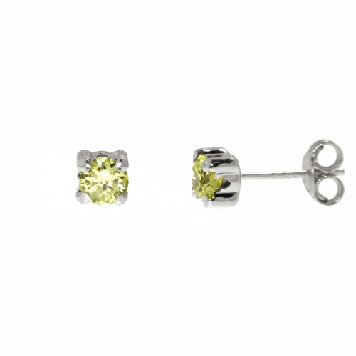 Boucle d'oreille en or 10kt. 08-4BOW